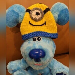 Knit Minion Dog Hat, Puppy Hat, Dog Costume, Minions, Pet Items - CA